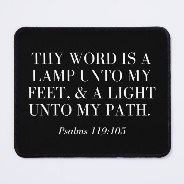Item preview, Thy word is a lamp unto my feet, & a light unto my path. Psalms 119:105 designed and sold by successmom.