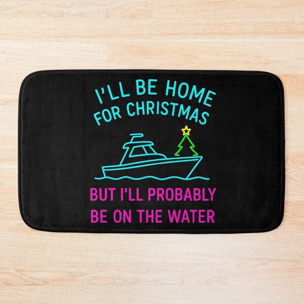 Item preview, Home For Christmas Boating designed and sold by ChristinasMess.