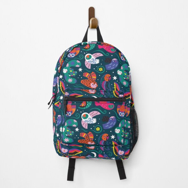 Item preview, Aurora Owls on dark green designed and sold by PenguinHouse.