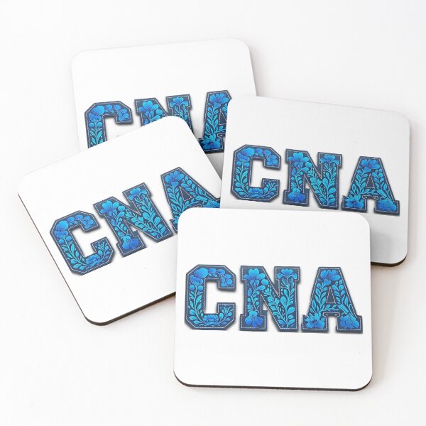 Item preview, CNA Floral Letters – Blue Botanical Design designed and sold by Dbalsleyjr.