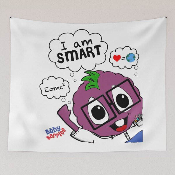Item preview, I Am Smart – Baby Berries™ Mul designed and sold by Baby Berries™ Shop.