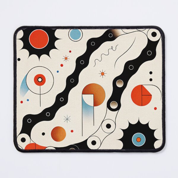 Item preview, Abstract Colorful bicycle chain, art. designed and sold by Pedal Canvas.