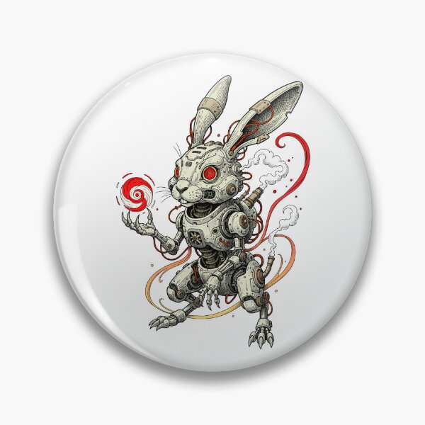 Item preview, The Cybernetic Rabbit designed and sold by krabbaraban.