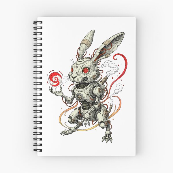 Item preview, The Cybernetic Rabbit designed and sold by krabbaraban.