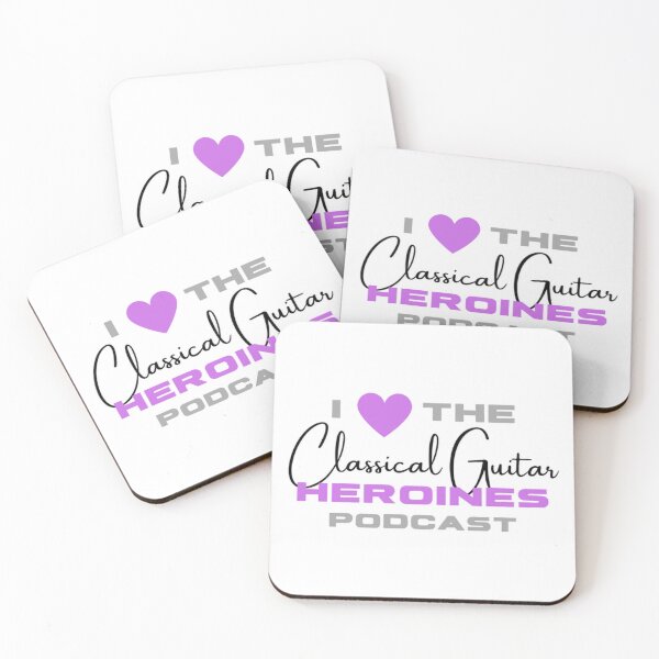 Item preview, I Heart the Classical Guitar Heroines Podcast designed and sold by Classical Guitar Heroines.