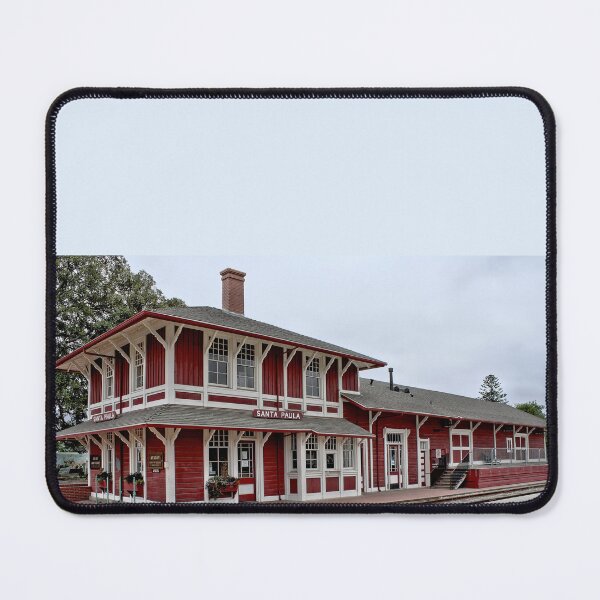 Item preview, Santa Paula Train Station (Depot) designed and sold by Armadillo222.