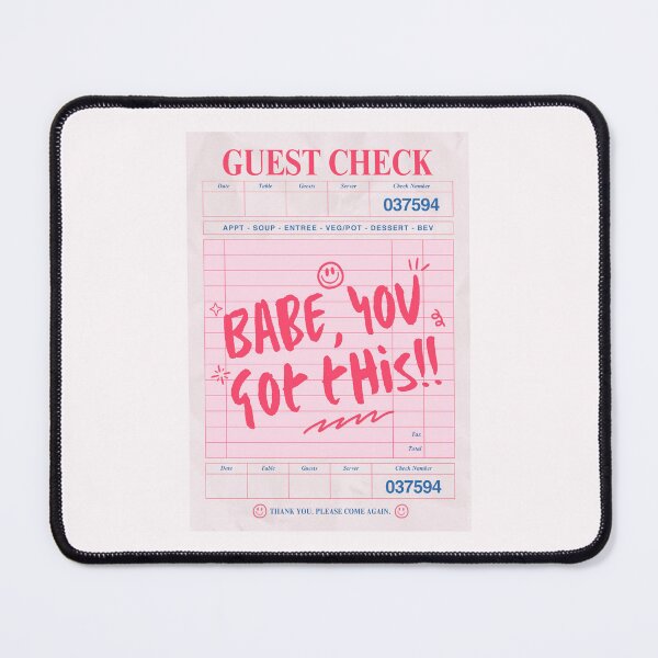 Item preview, Pink Library Guest Check Receipt  designed and sold by lea-lani.