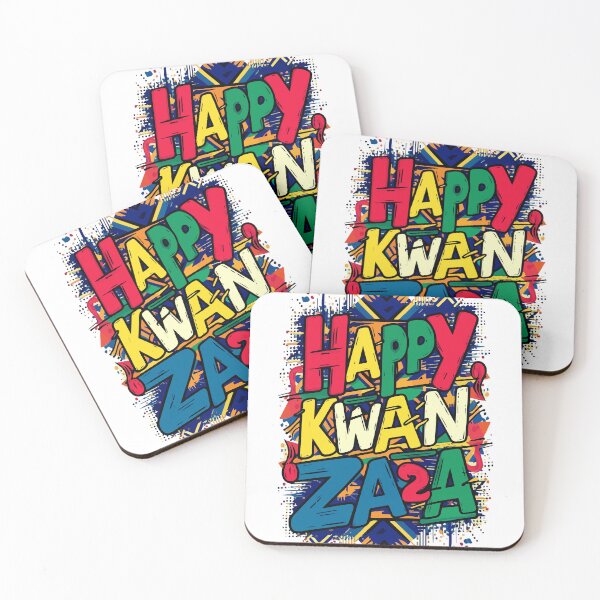 Item preview, Happy Kwanzaa African Cultural Art – Kwanzaa Gift Idea, Holiday Celebration Design designed and sold by AmineDigitalPro.