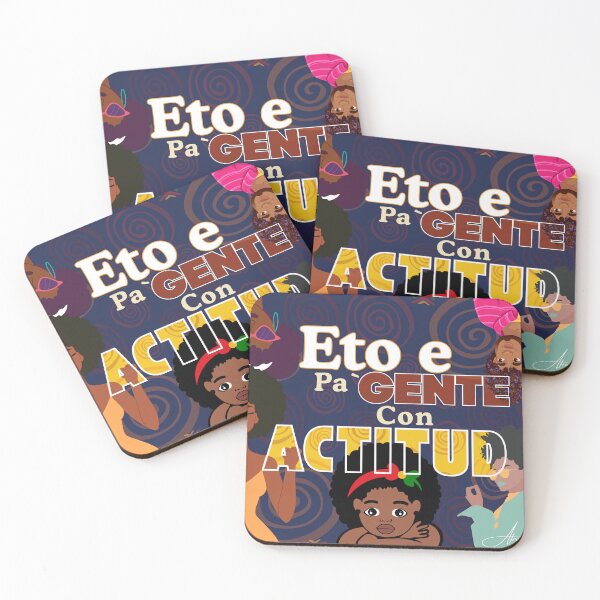 Item preview, Eto e’ Pa’ Gente con Actitud – Afro Latina Empowerment Design designed and sold by SinFondoStudio.