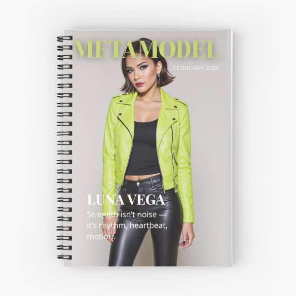 Item preview, MetaModel Magazine Cover – Fashion Editorial Aesthetic with Luna designed and sold by MetaModel Studio.