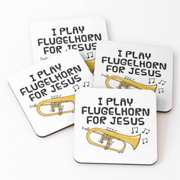 Item preview, I Play Flugelhorn For Jesus, Church Brass Musician designed and sold by doodlerob.
