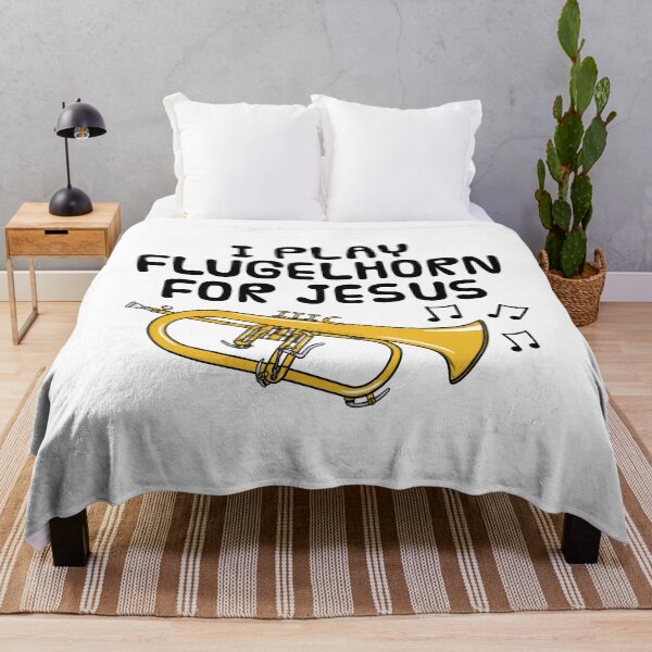 Item preview, I Play Flugelhorn For Jesus, Church Brass Musician designed and sold by doodlerob.