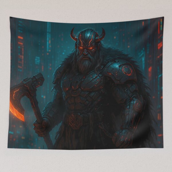 Item preview, Cyber Berserker designed and sold by NorseDrip.