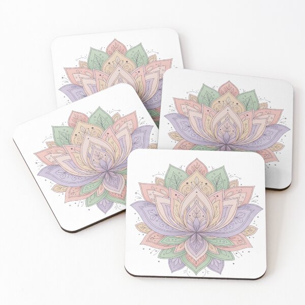 Item preview, Boho lotus blossom designed and sold by SimonsDesignArt.