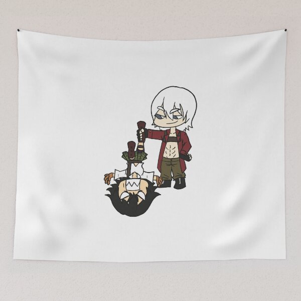Item preview, Dante And Lady Devil May Cry Chibi  designed and sold by saltyrat699.