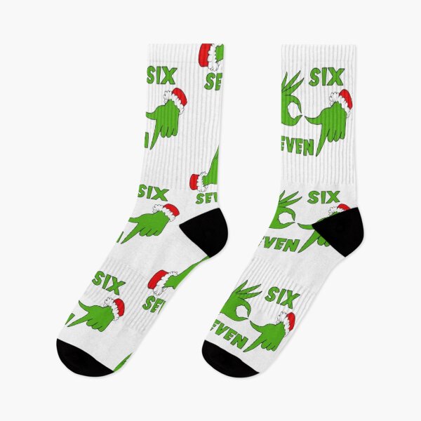 Item preview, 67 Seis siete meme manos grinch designed and sold by Meme_shop.