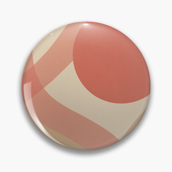Item preview, Abstract Composition Peach: Curves and Warm Suns designed and sold by JonelleTshirts.