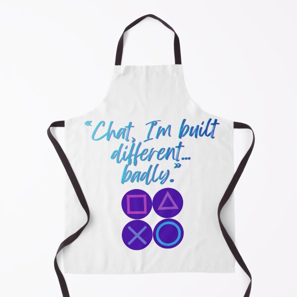 Item preview, Chat, Built Different But Badly Style designed and sold by SloganSauce.