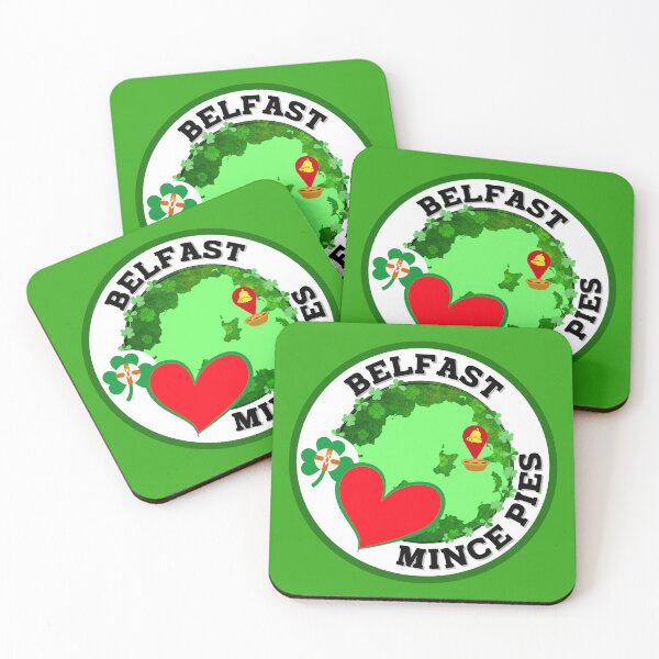Item preview, Belfast, Northern Ireland Loves Mince Pies. designed and sold by MPC-Mince-Pies.