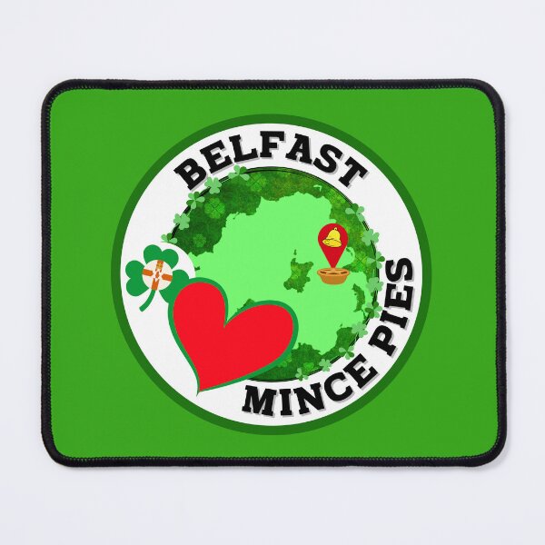 Item preview, Belfast, Northern Ireland Loves Mince Pies. designed and sold by MPC-Mince-Pies.