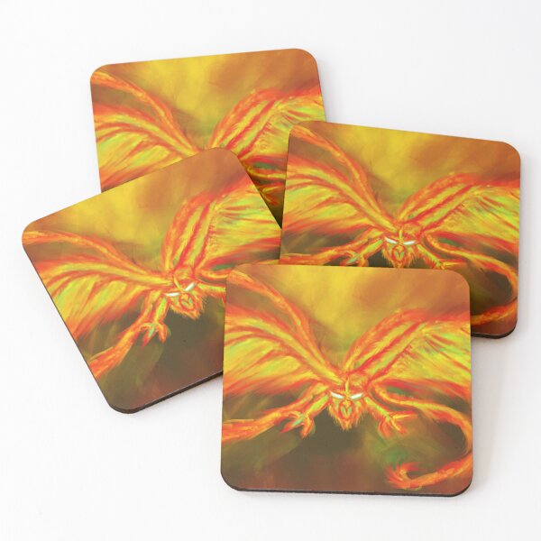 Item preview, Fire Phoenix / Blazing Creature (Mythological Digital Painting) designed and sold by Keltoi-art.