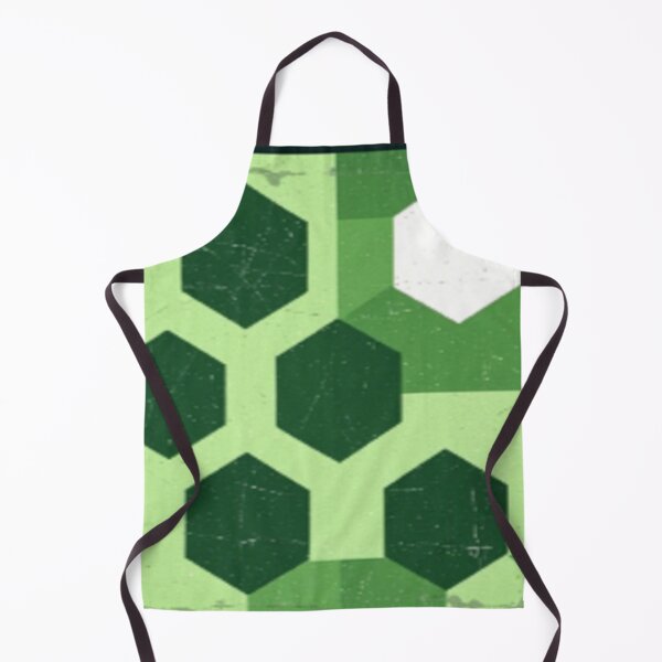 Item preview, part abstract distressed hexagonal greens and white design designed and sold by SmashingDeals.