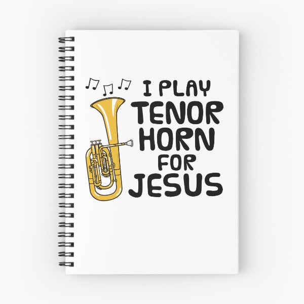 Item preview, I Play Tenor Horn For Jesus, Church Musician designed and sold by doodlerob.