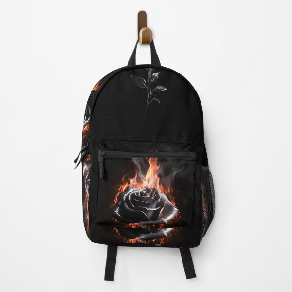 Item preview, Black rose in flames designed and sold by TheLandsOfMagic.