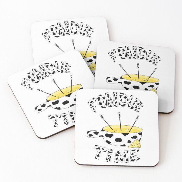 Item preview, Black and White Animal Print Fondue Pot designed and sold by iCraftCafe.