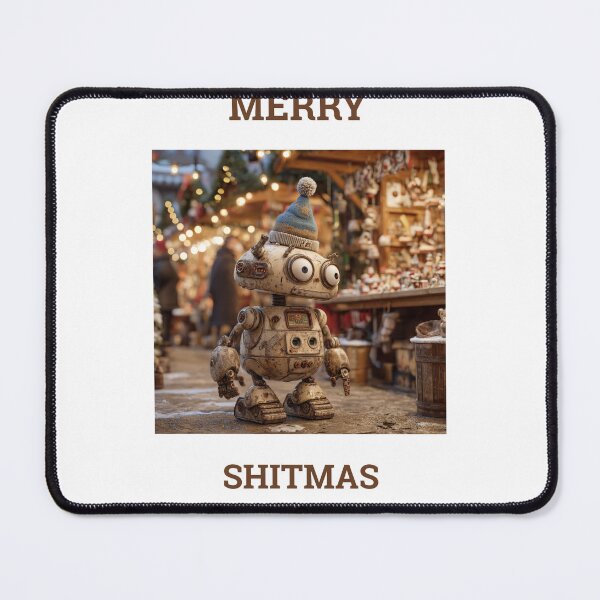 Item preview, ROBOT TURD MERRY SHITMAS designed and sold by clecticuk.