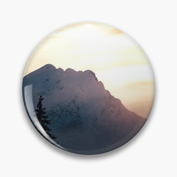 Item preview, Sunrise Over Wet Leg Band eSnowy Mountain designed and sold by dishcutnes.