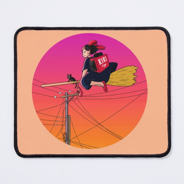 Item preview, Kiki's Sunset Delivery - Studio Ghibli Fan Art designed and sold by MrGlayga.