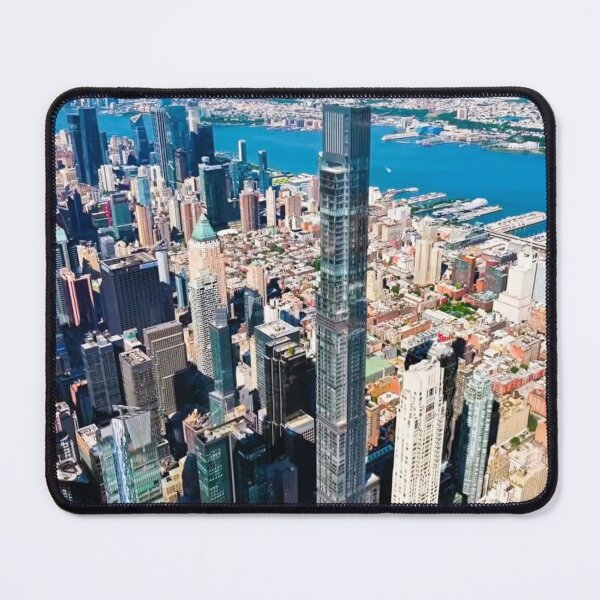 Item preview, Birds eye view of Gotham during daylight. designed and sold by NYConlineStore.