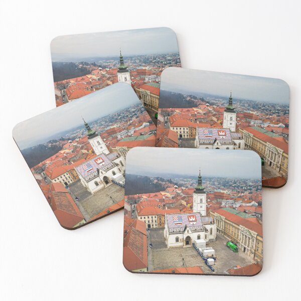 Item preview, St. Mark’s Church — Saint Mark’s Square Zagreb Croatia designed and sold by FlybyVideo.