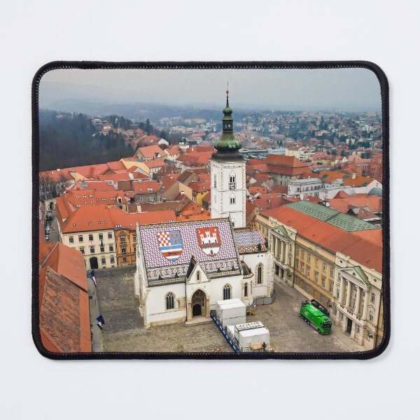 Item preview, St. Mark’s Church — Saint Mark’s Square Zagreb Croatia designed and sold by FlybyVideo.