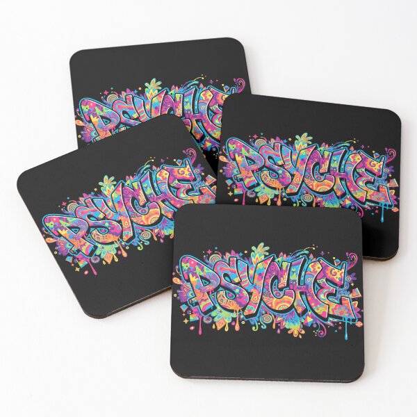 Item preview, Psyche Psychedelic Graffiti Art designed and sold by TomxDesign.