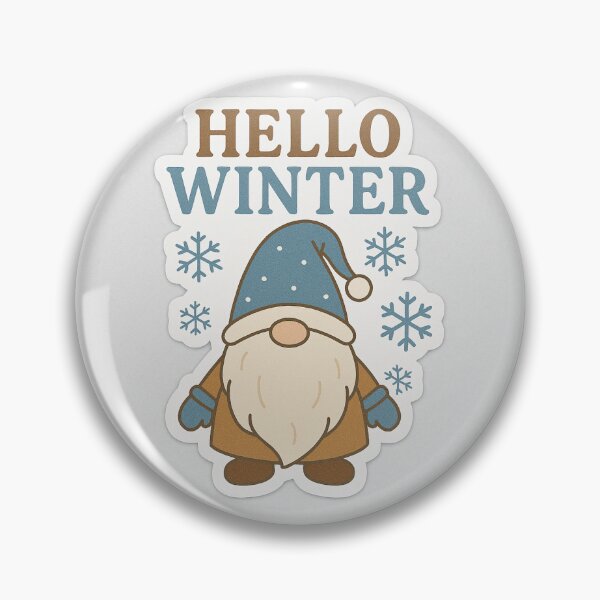 Item preview, Hello Winter Gnome designed and sold by Monkizz-Desing.