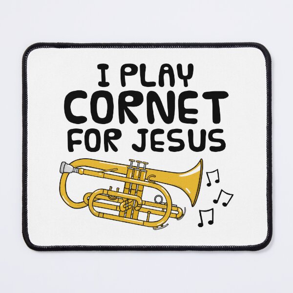 Item preview, I Play Cornet For Jesus, Church Brass Musician designed and sold by doodlerob.
