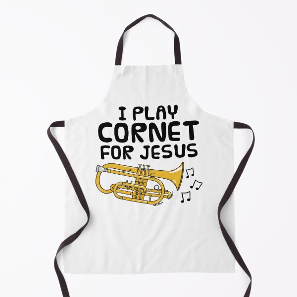 Item preview, I Play Cornet For Jesus, Church Brass Musician designed and sold by doodlerob.