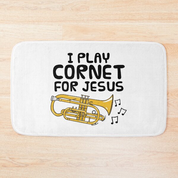 Item preview, I Play Cornet For Jesus, Church Brass Musician designed and sold by doodlerob.