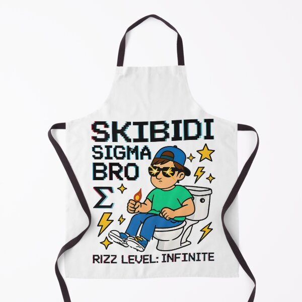 Item preview, Skibidi Sigma Bro Meme Rizz Art designed and sold by AnnDesignStudio.