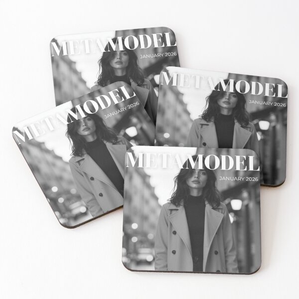 Item preview, Seraphine Duval Fashion Magazine Cover  designed and sold by MetaModel Studio.
