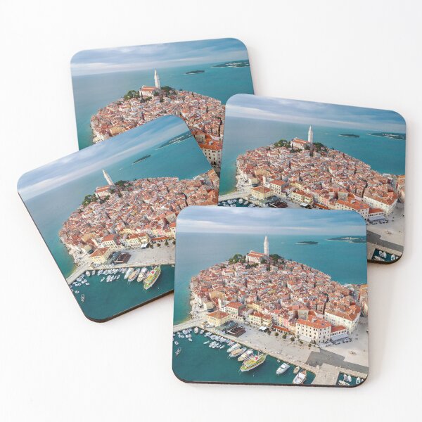 Item preview, Rovinj Old Town — Coastal Croatia Harbor designed and sold by FlybyVideo.