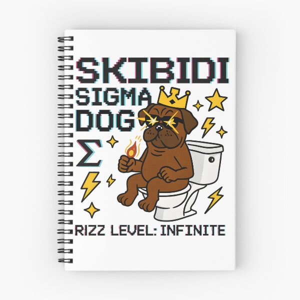 Item preview, Skibidi Sigma Dog Meme Rizz Master designed and sold by AnnDesignStudio.