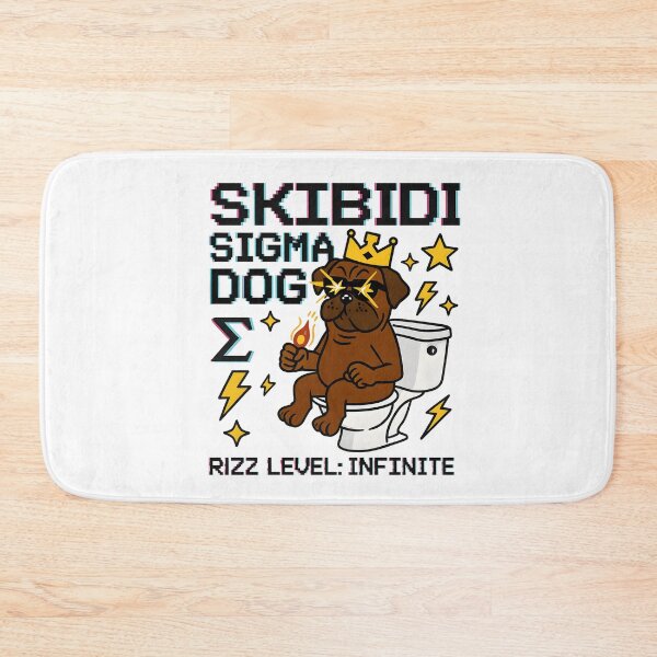 Item preview, Skibidi Sigma Dog Meme Rizz Master designed and sold by AnnDesignStudio.
