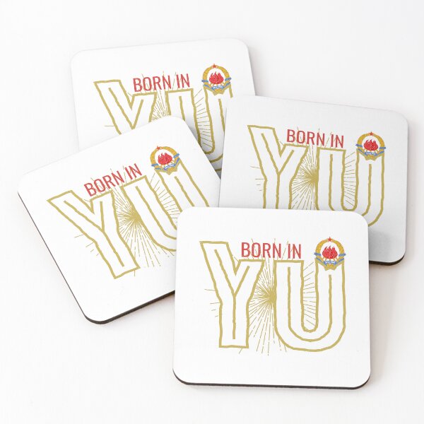 Item preview, Born in YU – Retro Yugoslavia Heritage Design designed and sold by TipTop GFX.