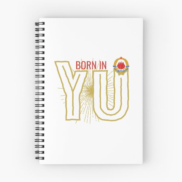 Item preview, Born in YU – Retro Yugoslavia Heritage Design designed and sold by TipTop GFX.