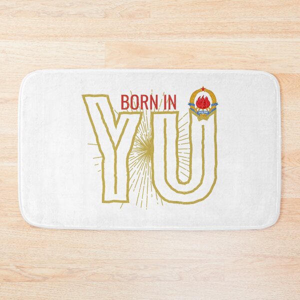 Item preview, Born in YU – Retro Yugoslavia Heritage Design designed and sold by TipTop GFX.