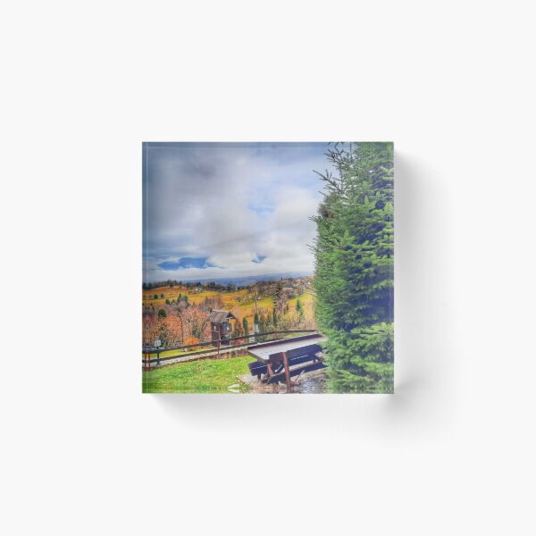 Item preview, Scenic Autumn Wet Leg Band bCountryside View designed and sold by dishcutnes.