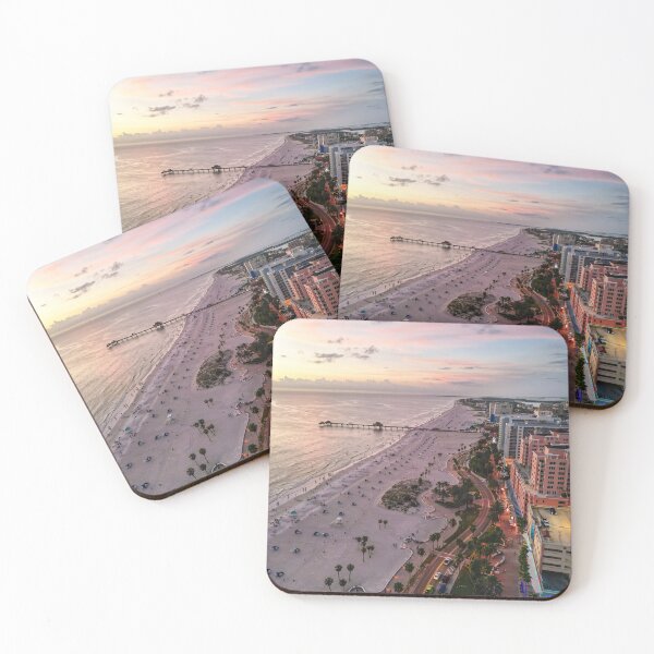 Item preview, Clearwater Beach Pier — Florida Gulf Coast Sunset designed and sold by FlybyVideo.
